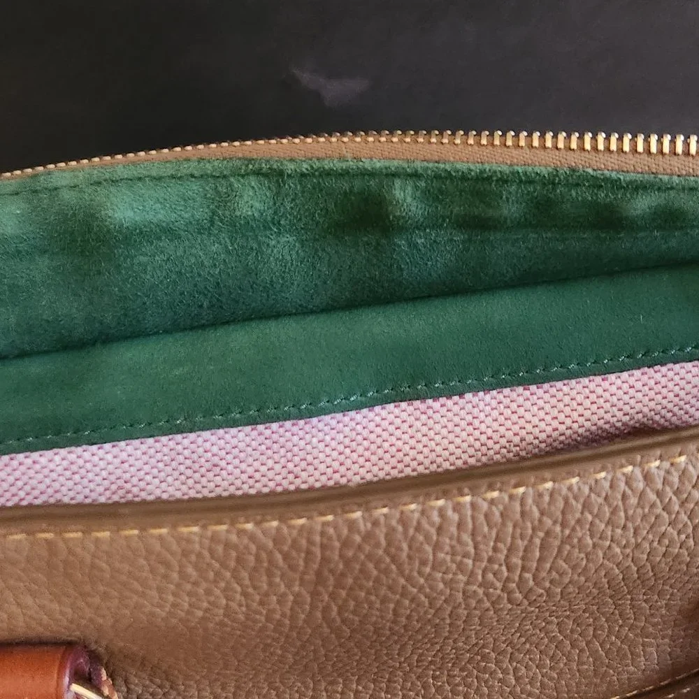 DOONEY & BOURKE FLORENTINE PURSE - NWOT  11 x 9  x 3 - Picture 6 of 7
